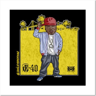 E-40 Posters and Art